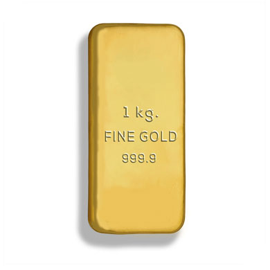 Bullion Gold Bar 1Kg